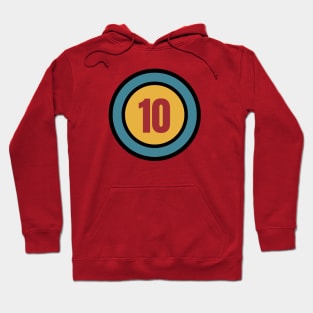 The Number 10 - ten - tenth Hoodie